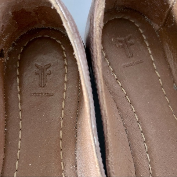 Frye Pink Leather Flats - Picture 6 of 8